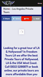 Mobile Screenshot of freedomtoursla.com